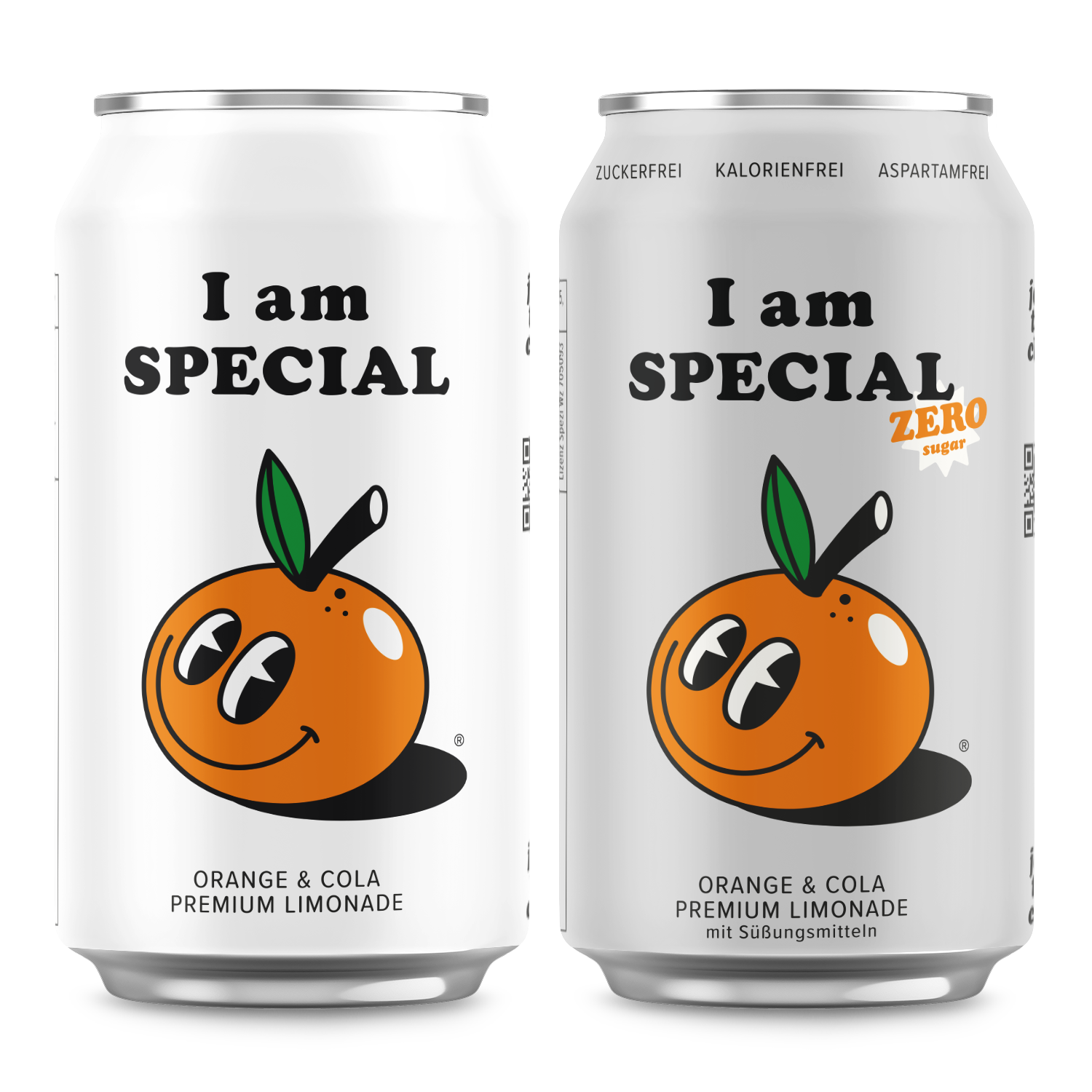 I am SPECIAL – Orangen & Cola Premium Limonade Dose